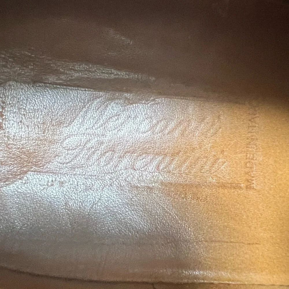 Mercanti fiorentini brown genuine leather shoes size 11.5